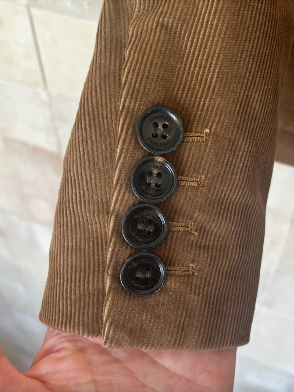Burberry Corduroy Jacket and Shorts Size 8 - Picture 12 of 16